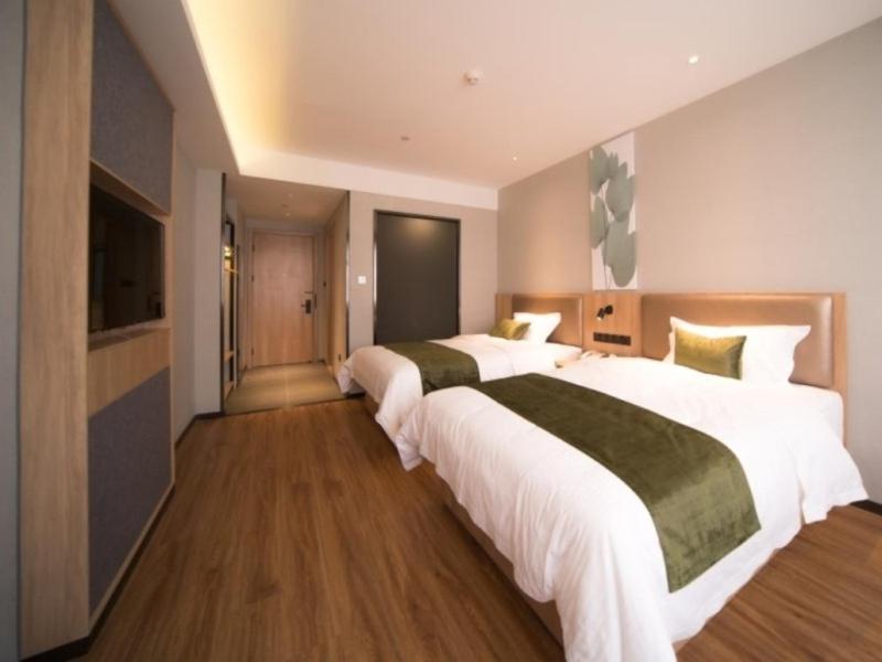 Greentree Inn Anhui Hefei Mengcheng Road Beierhuan Express Hotel Exteriör bild