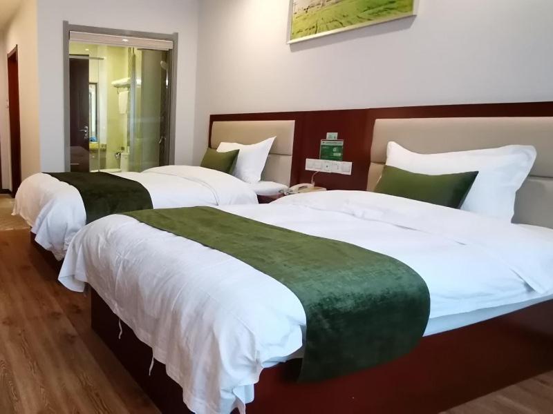 Greentree Inn Anhui Hefei Mengcheng Road Beierhuan Express Hotel Exteriör bild