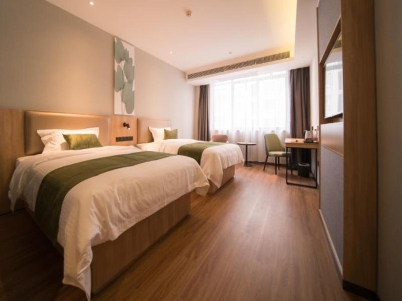 Greentree Inn Anhui Hefei Mengcheng Road Beierhuan Express Hotel Exteriör bild