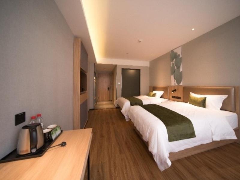 Greentree Inn Anhui Hefei Mengcheng Road Beierhuan Express Hotel Exteriör bild