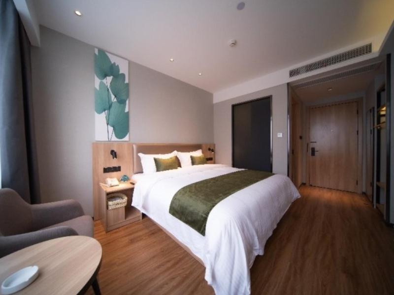 Greentree Inn Anhui Hefei Mengcheng Road Beierhuan Express Hotel Exteriör bild