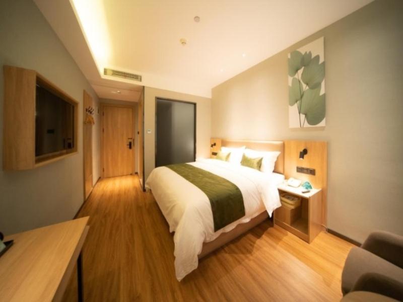 Greentree Inn Anhui Hefei Mengcheng Road Beierhuan Express Hotel Exteriör bild