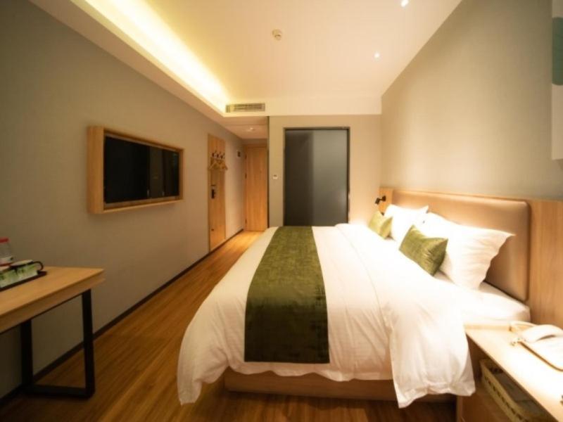 Greentree Inn Anhui Hefei Mengcheng Road Beierhuan Express Hotel Exteriör bild