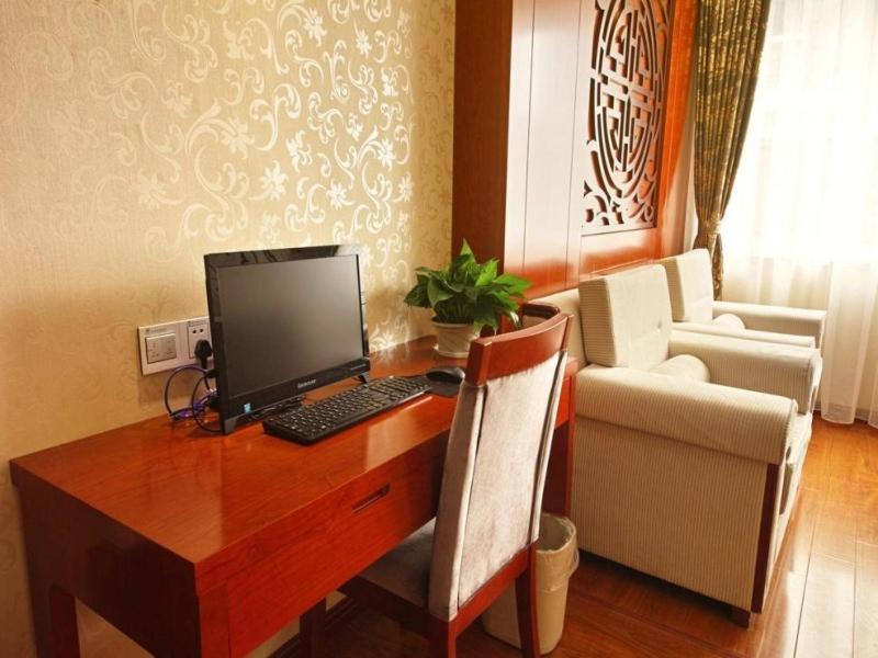 Greentree Inn Anhui Hefei Mengcheng Road Beierhuan Express Hotel Exteriör bild