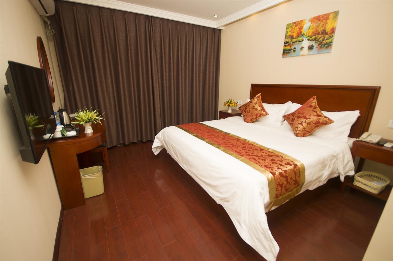 Greentree Inn Anhui Hefei Mengcheng Road Beierhuan Express Hotel Exteriör bild