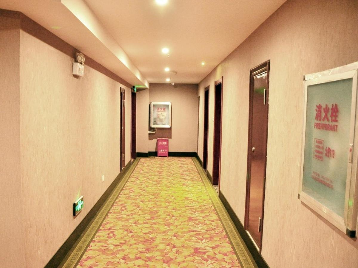 Greentree Inn Anhui Hefei Mengcheng Road Beierhuan Express Hotel Exteriör bild