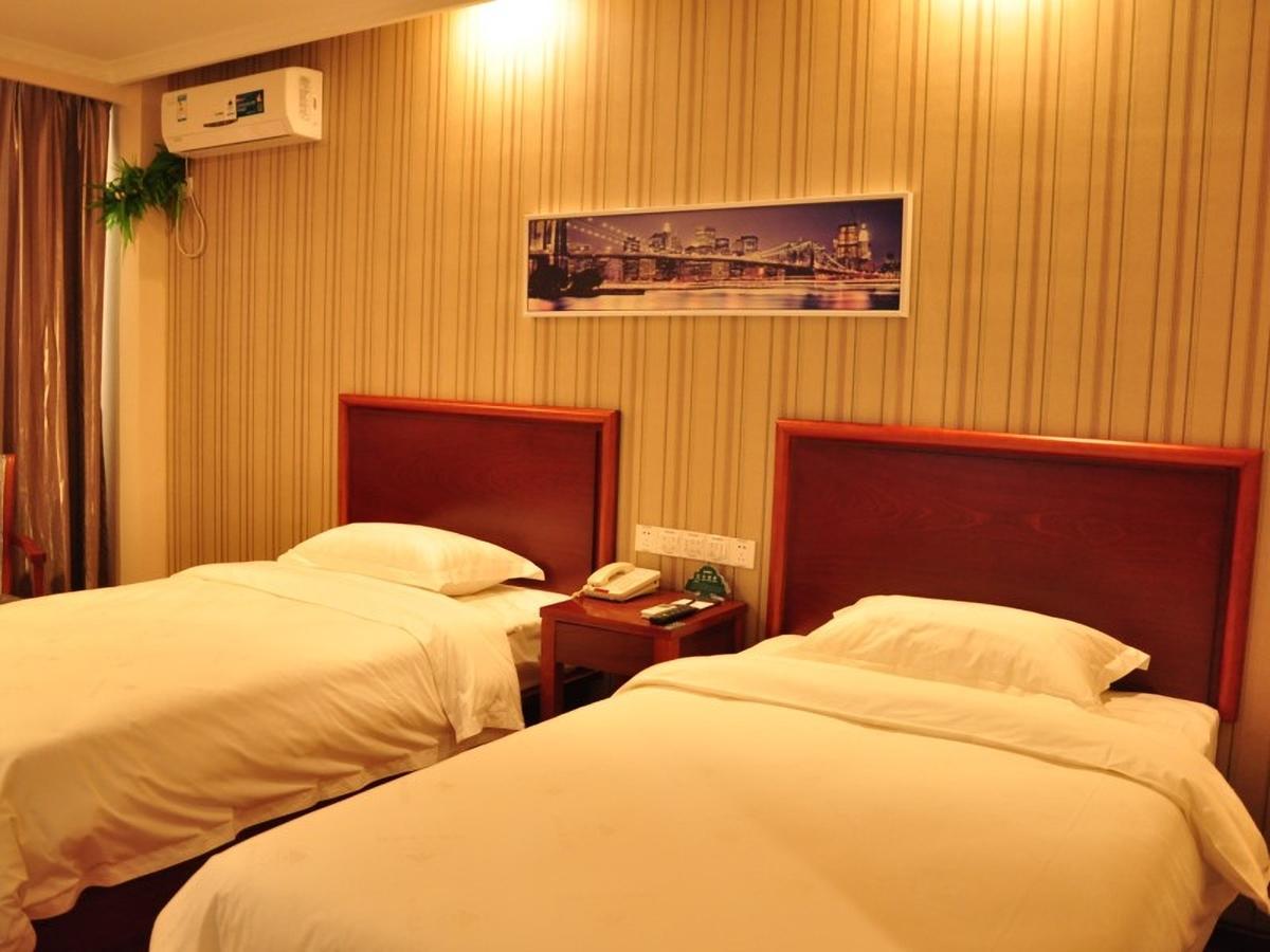 Greentree Inn Anhui Hefei Mengcheng Road Beierhuan Express Hotel Exteriör bild